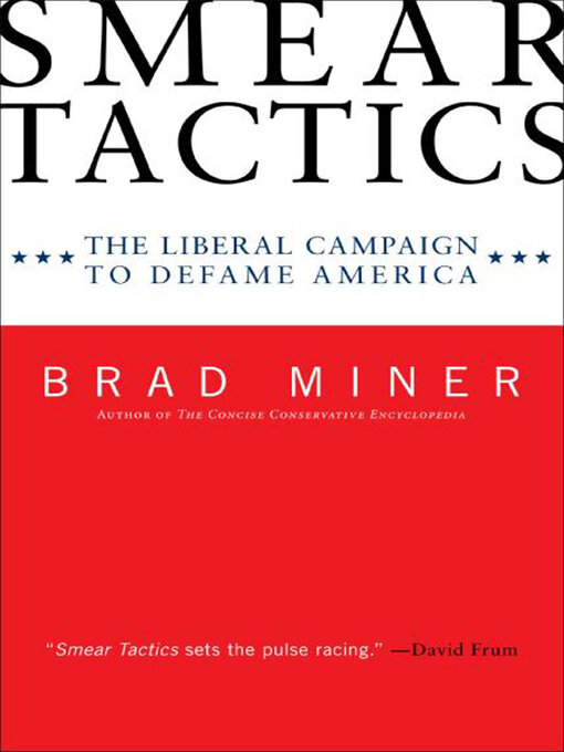 Title details for Smear Tactics by Brad Miner - Available